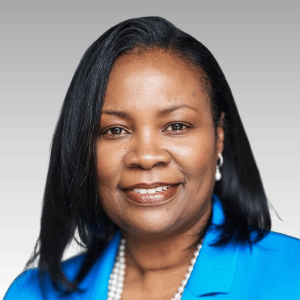 “Headshot of Laura Dieudonné, Director of Legal Operations & Administration at Delta Air Lines and CLOC Board Member.”