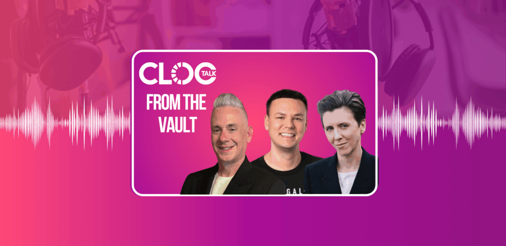 In this From The Vault episode of CLOC Talk, Jenn McCarron, Tom Stephenson, and Carl Morrison take listeners behind the scenes at CGI 2022. They interview attendees, capturing their reactions and feedback on themes including vulnerability, leadership, and the value of in-person collaboration.