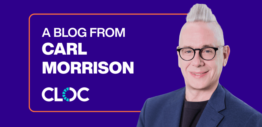 A blog from Carl Morrison